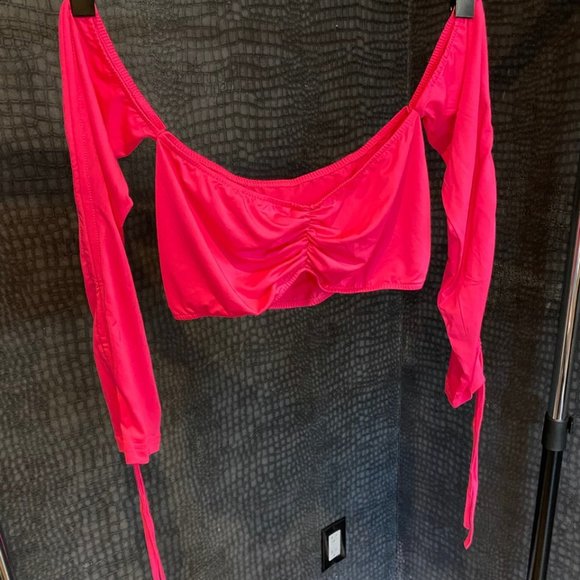Hot Pink 2 Piece set - Picture 2 of 3